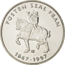 NORWAY, 5 Kroner, 1997, KM #461, MS(63), Copper-Nickel, 29.5, 11.39