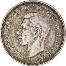 Coin, Great Britain, George VI, Florin, Two Shillings, 1943, EF(40-45), Silver