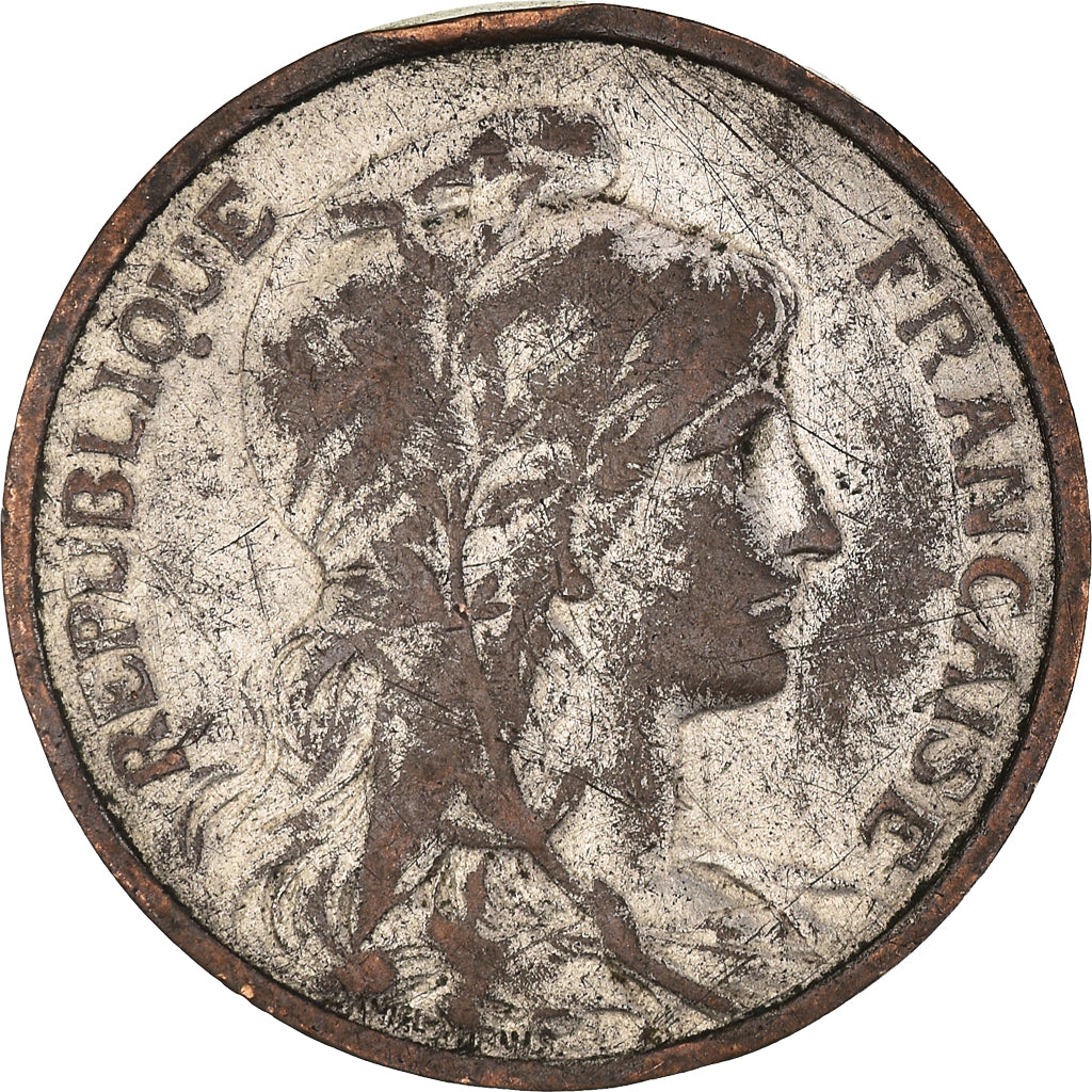 Monnaie, France, Dupuis, 5 Centimes, 1907, Paris, TTB, Bronze, Gadoury:165