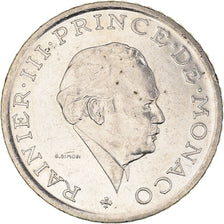 Coin, Monaco, Rainier III, 2 Francs, 1982, AU(55-58), Nickel, KM:157, Gadoury:MC