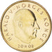 NORWAY, 10 Kroner, 2008, Royal Norwegian Mint, KM #482, MS(63), Nickel-Brass,...