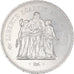 Coin, France, Hercule, 50 Francs, 1979, Paris, MS(60-62), Silver, KM:941.1