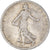 Moneta, Francia, Semeuse, Franc, 1901, Paris, MB+, Argento, KM:844.1