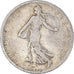 Moneta, Francia, Semeuse, Franc, 1901, Paris, MB+, Argento, KM:844.1