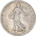 Coin, France, Semeuse, Franc, 1901, Paris, VF(30-35), Silver, KM:844.1