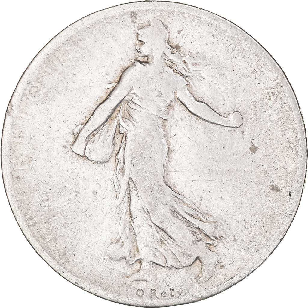 Moneta, Francja, Semeuse, 2 Francs, 1898, Paris, F(12-15), Srebro, KM:845.1
