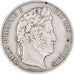 Moneta, Francia, Louis-Philippe, 5 Francs, 1847, Paris, MB, Argento, KM:749.1
