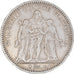 Monnaie, France, Hercule, 5 Francs, 1873, Bordeaux, TB+, Argent, Gadoury:745a