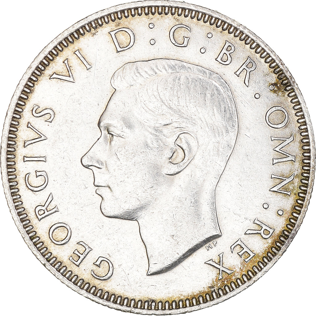 Coin, Great Britain, George VI, Shilling, 1942, AU(55-58), Silver, KM:853