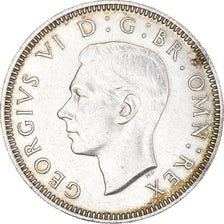 Coin, Great Britain, George VI, Shilling, 1942, AU(55-58), Silver, KM:853
