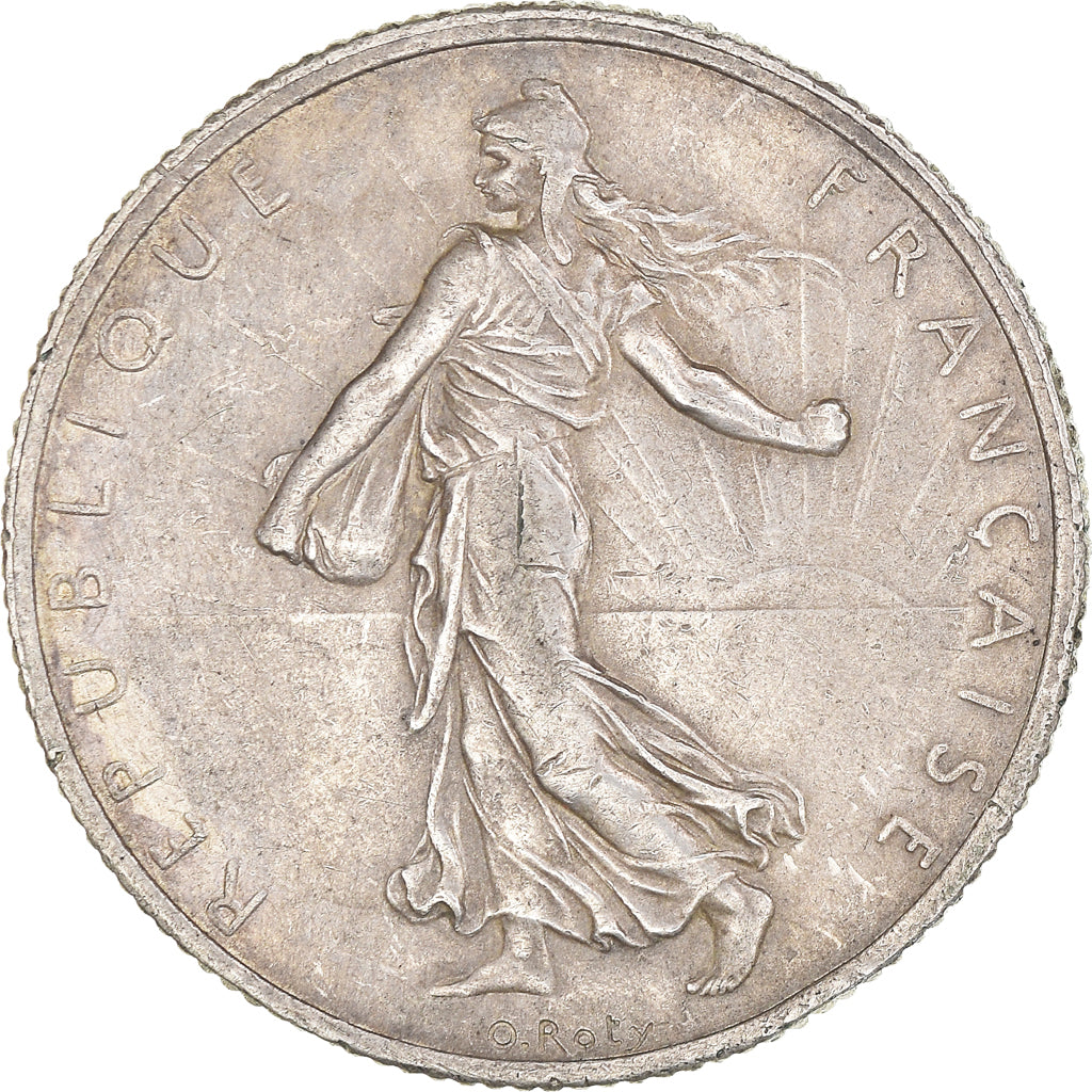 Münze, Frankreich, Semeuse, 2 Francs, 1919, Paris, SS, Silber, KM:845.1