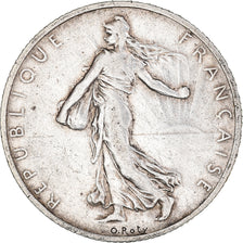 Monnaie, France, Semeuse, 2 Francs, 1910, Paris, TB+, Argent, Gadoury:532