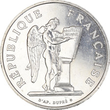 Munten, Frankrijk, Droits de l'Homme, 100 Francs, 1989, PR, Zilver, KM:970