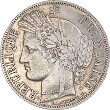 Monnaie, France, Cérès, 5 Francs, 1850, Paris, TTB, Argent, Gadoury:719