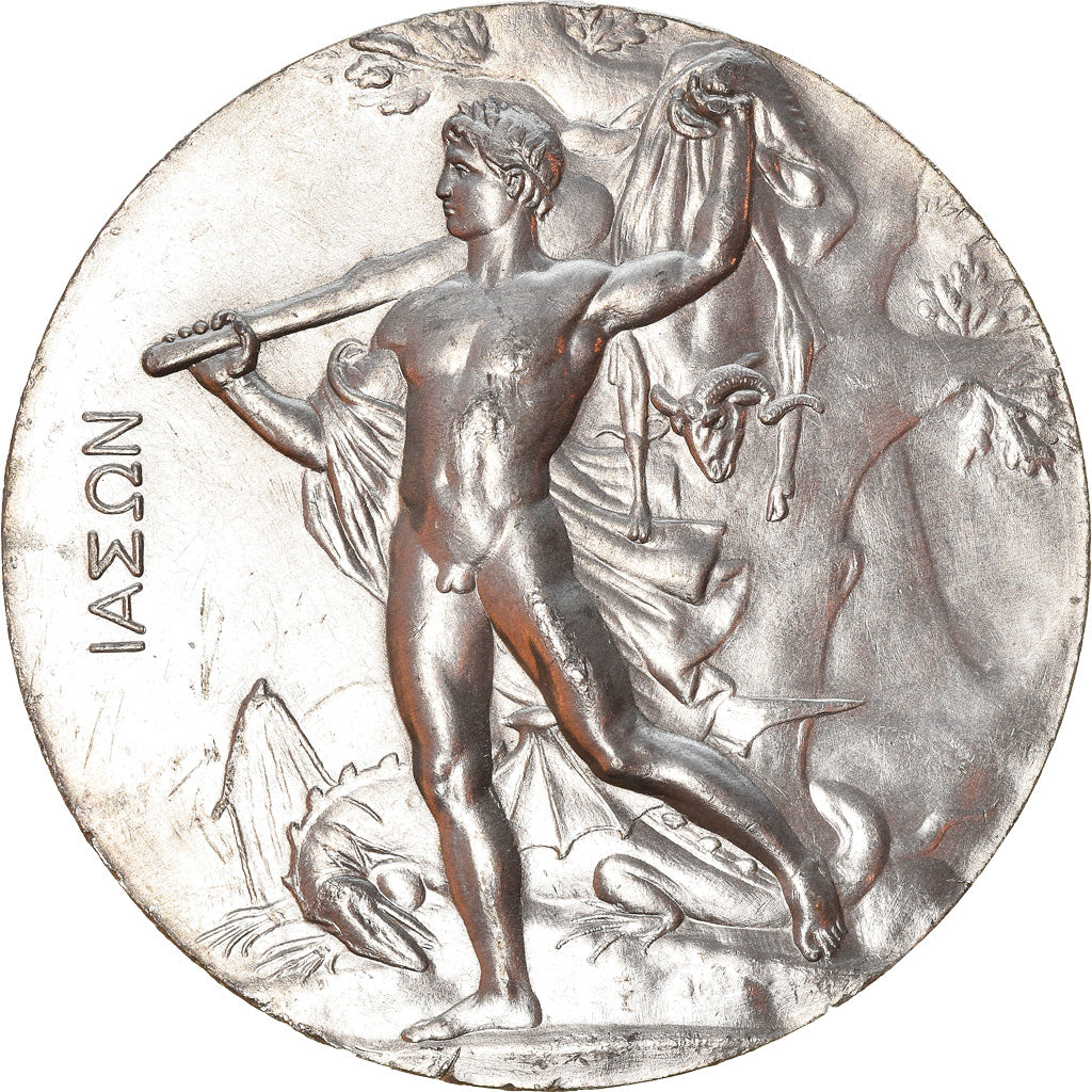 Francia, medalla, Gravure, Grand Prix de Rome, Jason et la Toison d'Or, Arts &