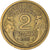 Coin, France, Morlon, 2 Francs, 1938, EF(40-45), Aluminum-Bronze, KM:886