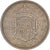 Munten, Groot Bretagne, Elizabeth II, 1/2 Crown, 1960, ZF, Cupro-nikkel, KM:907