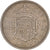 Coin, Great Britain, Elizabeth II, 1/2 Crown, 1960, EF(40-45), Copper-nickel