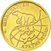 SPITZBERGEN, 100 Roubles, 1993, KM #Tn8, MS(63), Aluminum-Bronze, 25, 4.94