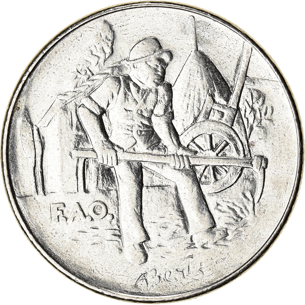 Coin, San Marino, 100 Lire, 1978, AU(50-53), Steel, KM:82