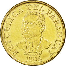 Coin, Paraguay, 10 Guaranies, 1996, MS(63), Brass plated steel, KM:178a