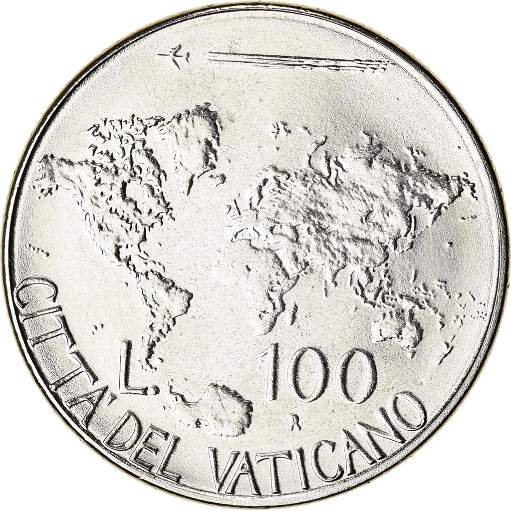 Moneta, CITTÀ DEL VATICANO, John Paul II, 100 Lire, 1985, SPL-, Acciaio