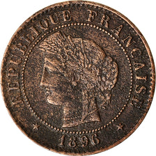 Coin, France, Cérès, Centime, 1896, Paris, VF(30-35), Bronze, KM:826.1