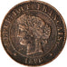 Coin, France, Cérès, Centime, 1896, Paris, VF(30-35), Bronze, KM:826.1