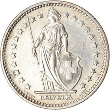Coin, Switzerland, 2 Francs, 1910, Bern, AU(55-58), Silver, KM:21
