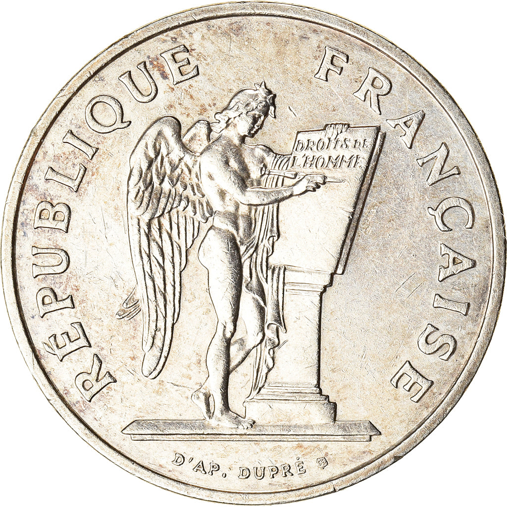 Monnaie, France, Droits de l'Homme, 100 Francs, 1989, TTB+, Argent, Gadoury:904
