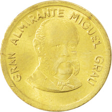 PERU, Centimo, 1985, Lima, KM #291, MS(63), Brass, 15, 1.47