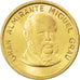 Coin, Peru, 10 Centimos, 1985, MS(63), Brass, KM:293