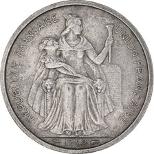 Monnaie, Polynésie française, 5 Francs, 1952, TTB, Aluminium, KM:4