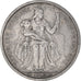 Monnaie, Polynésie française, 5 Francs, 1952, TTB, Aluminium, KM:4