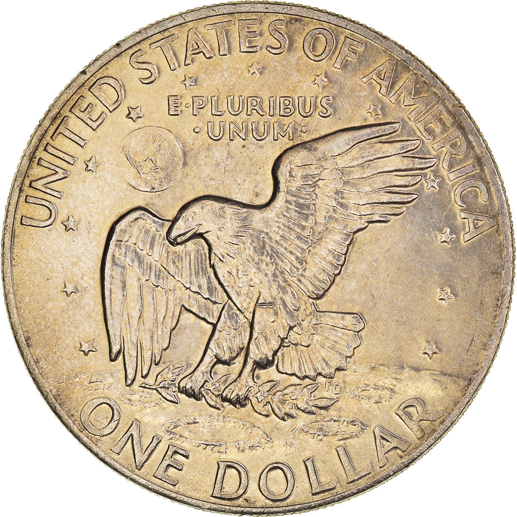 Coin, United States, Eisenhower Dollar, 1977, Philadelphia, AU(55-58)