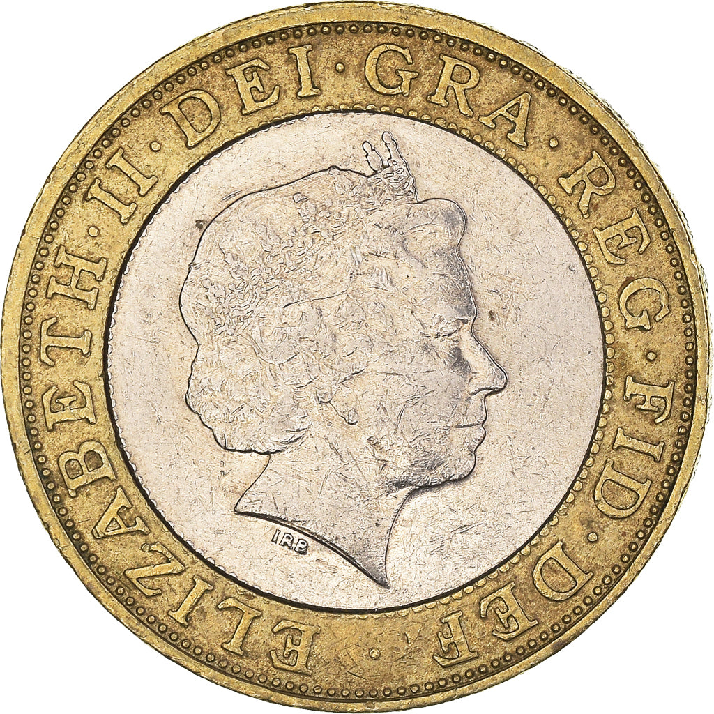 Münze, Großbritannien, Elizabeth II, 2 Pounds, 1998, SS+, Bi-Metallic, KM:994