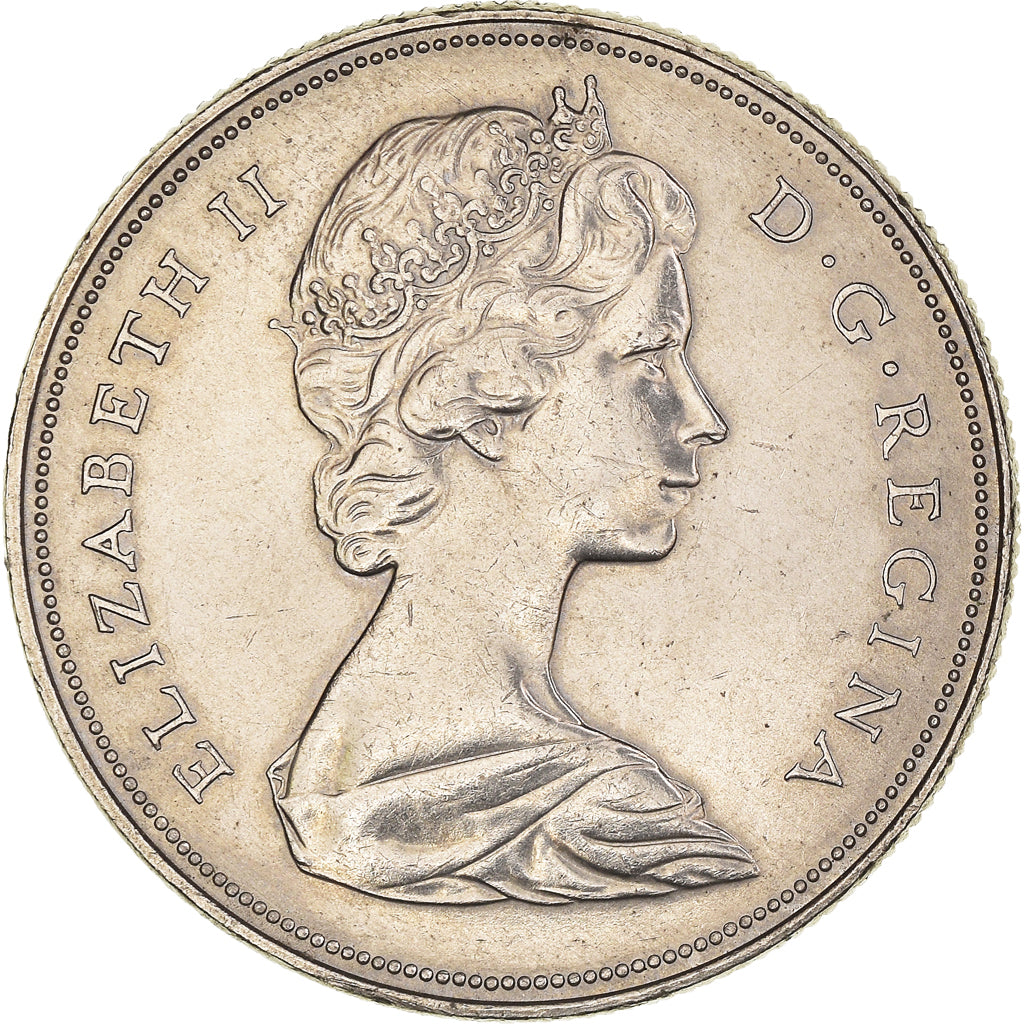Coin, Canada, Elizabeth II, Dollar, 1969, Royal Canadian Mint, Ottawa