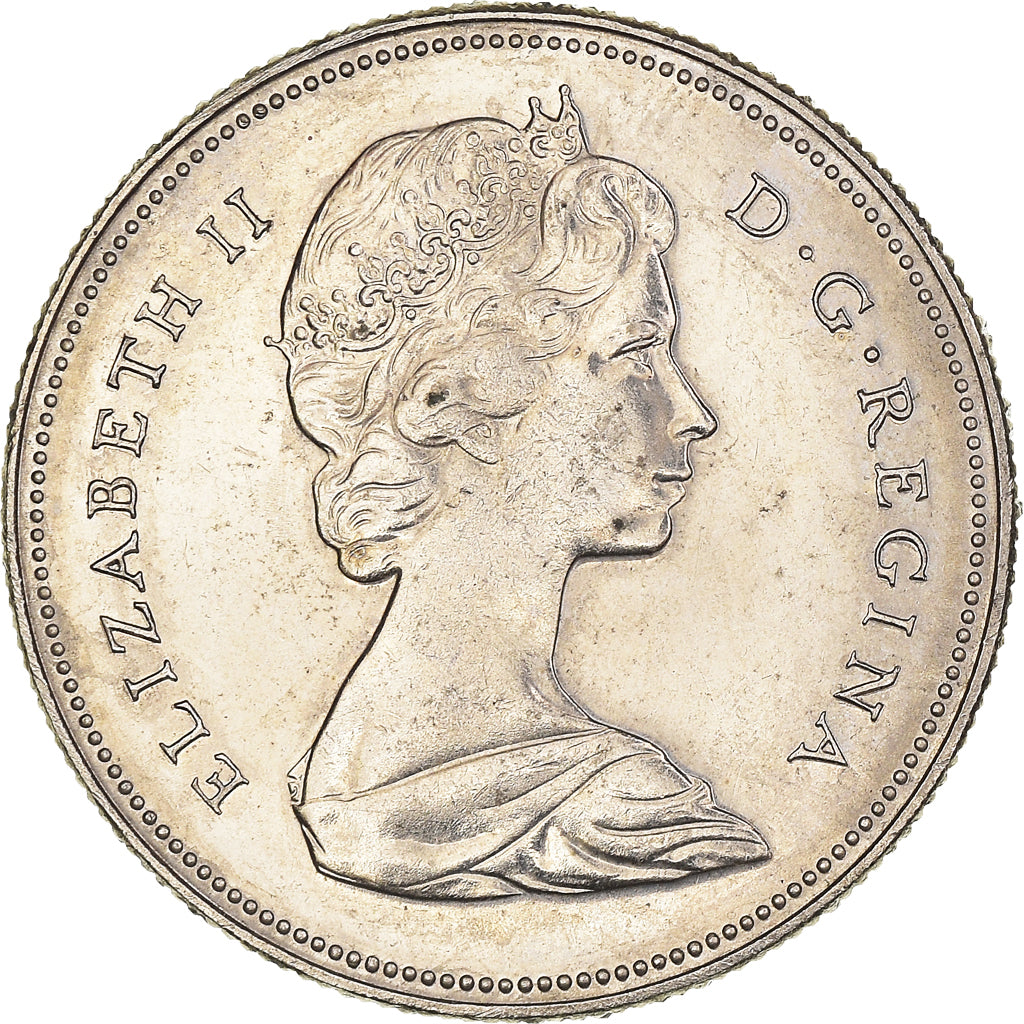 Monnaie, Canada, Elizabeth II, 50 Cents, 1969, Royal Canadian Mint, Ottawa