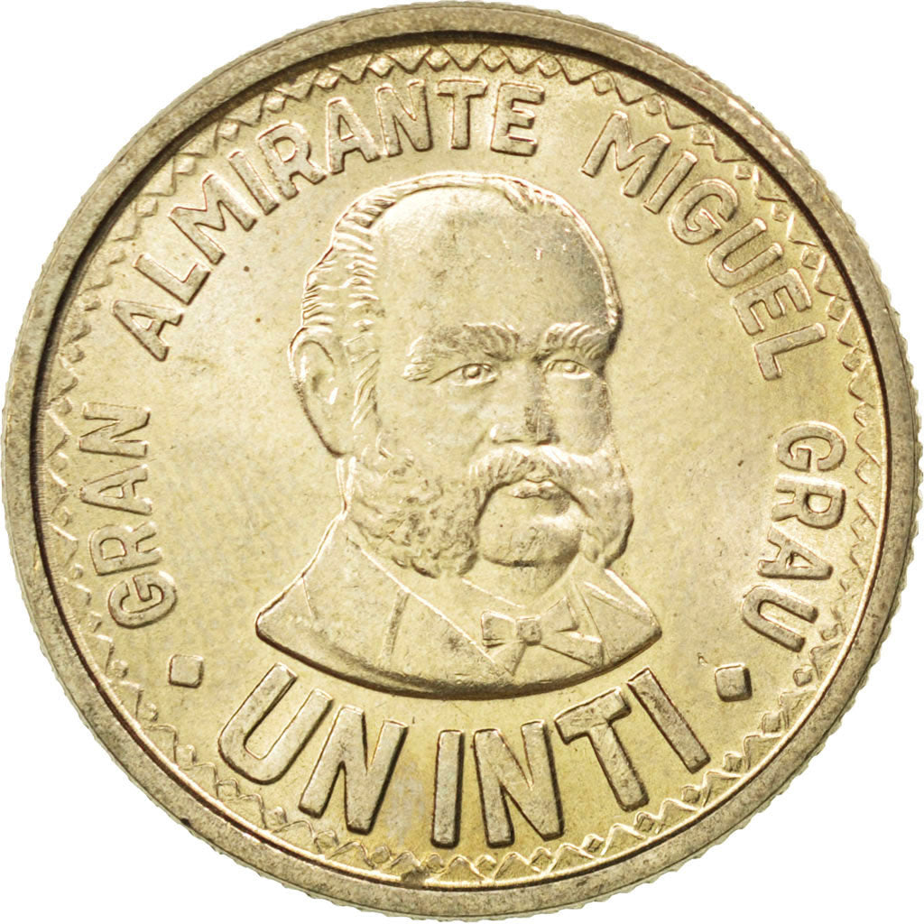 Monnaie, Pérou, Inti, 1987, SPL, Copper-nickel, KM:296