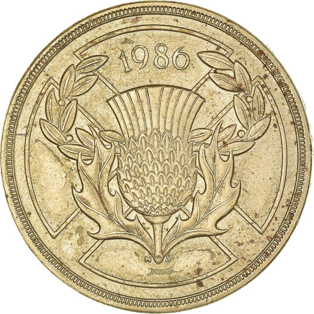 Coin, Great Britain, Elizabeth II, 2 Pounds, 1986, EF(40-45), Nickel-brass
