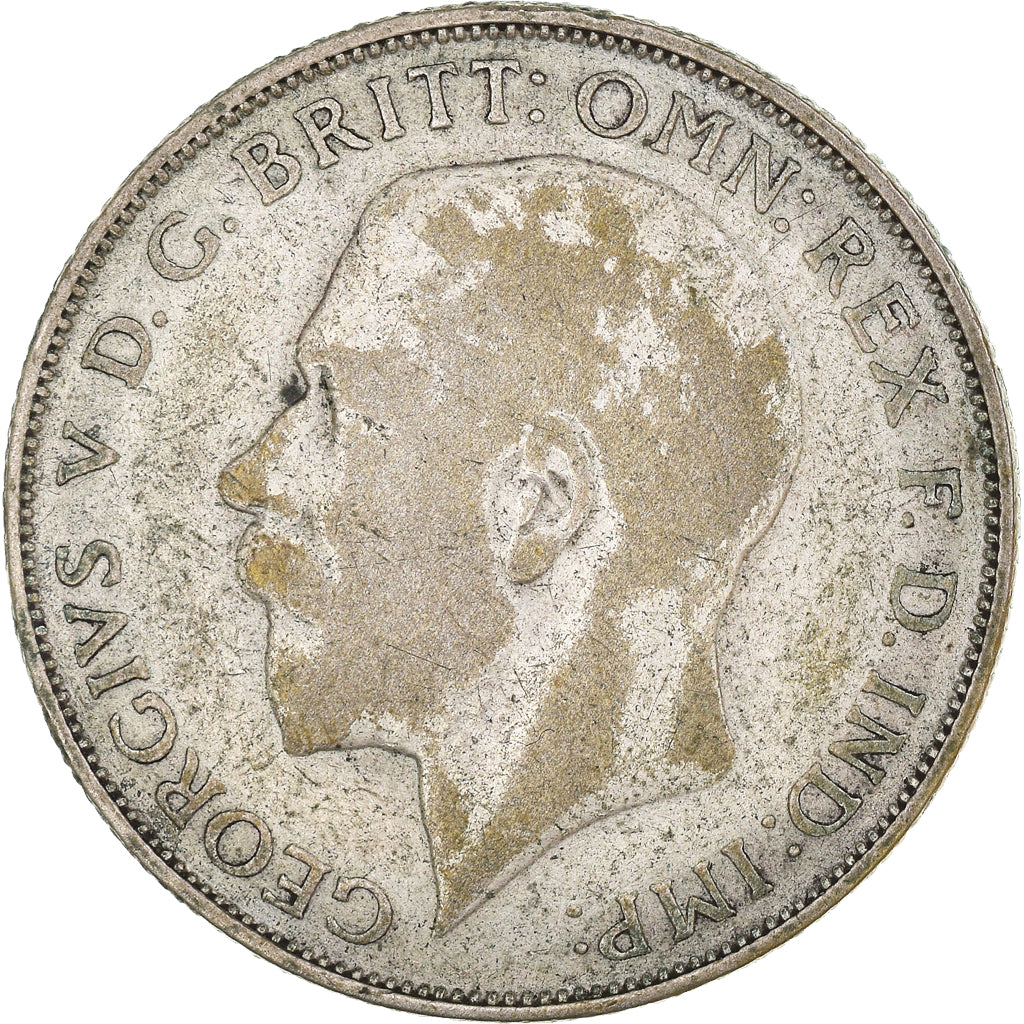 Coin, Great Britain, George V, Florin, Two Shillings, 1923, VF(30-35), Silver