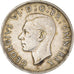 Coin, Great Britain, George VI, Florin, Two Shillings, 1945, EF(40-45), Silver