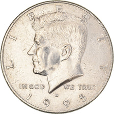 Coin, United States, Kennedy, Half Dollar, 1995, Denver, AU(50-53)