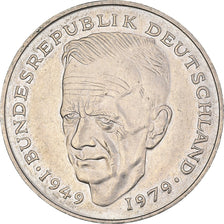 Coin, GERMANY - FEDERAL REPUBLIC, 2 Mark, 1988, Munich, AU(50-53), Copper-Nickel