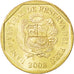 Moneda, Perú, 20 Centimos, 2008, SC, Latón, KM:306.4