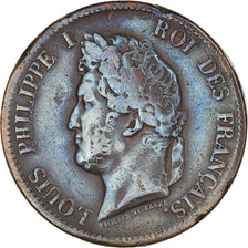 Coin, FRENCH COLONIES, Louis - Philippe, 5 Centimes, 1841, Paris, VF(20-25)