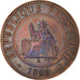 Monnaie, Indochine française, Cent, 1886, Paris, TTB+, Bronze, KM:1