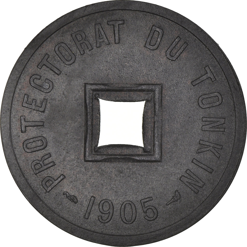 Monnaie, Tonkin, 1/600 Piastre, 1905, Paris, ESSAI, SUP+, Zinc, KM:E1