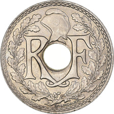 Coin, France, Lindauer, 25 Centimes, 1914, Souligné, AU(55-58), Nickel, KM:867
