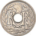 Coin, France, Lindauer, 5 Centimes, 1920, EF(40-45), Copper-nickel, KM:875